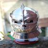 Demon Helmet Comfortable Wearable Battle Ready Heavy Steel Halloween Costume