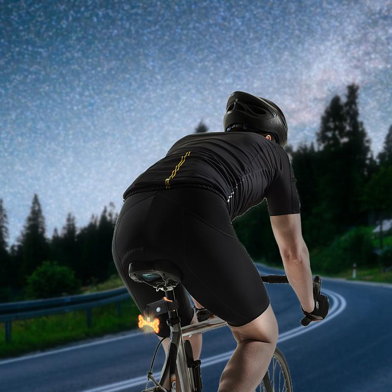 Bicycle Tail Light Waterproof Cycling Tail Light Rechargeable LED Bike Light Waterproof Cycling Accessories For City Bike