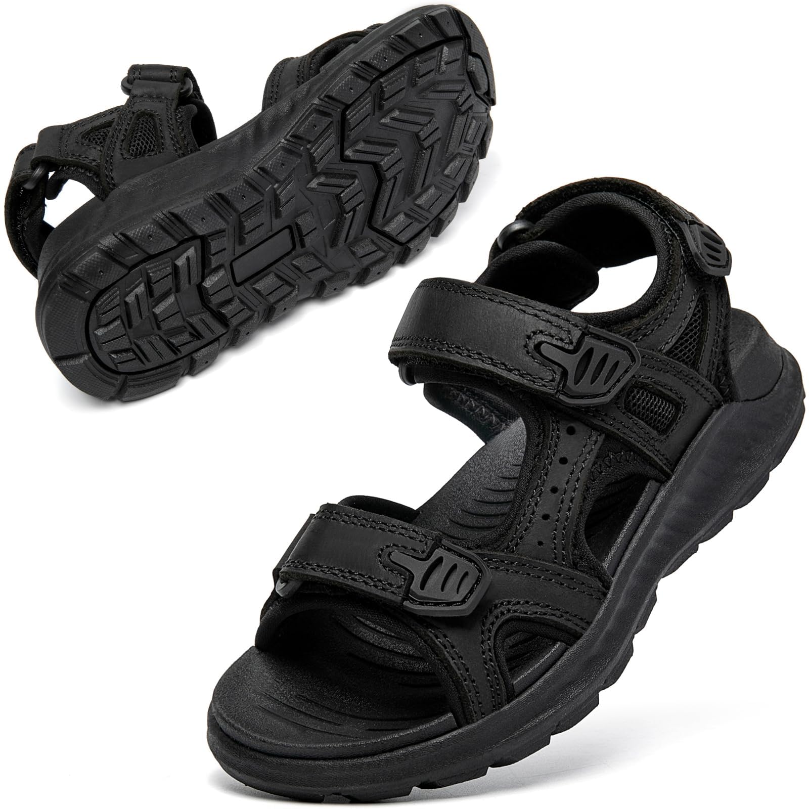 

SOARHOPE Sports Идеально для уличной воды и сандалии для мальчиков всех размеров, детские сандалии, мероприятия, кемпинг, игра, пляж, черный, 22,5 см