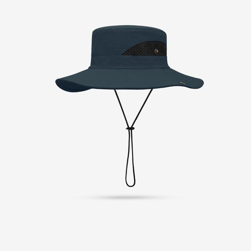 Summer Outdoor Men's and Women's Sunscreen Breathable Fisherman's Hat Fishing Sunshade Mountaineering Big Eaves Hat