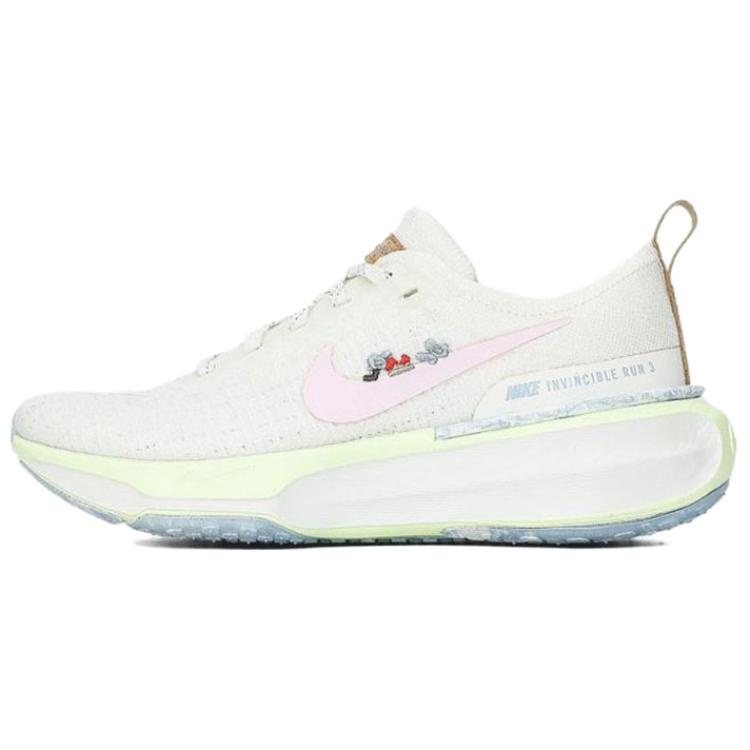 Nike ZoomX Invincible Run Flyknit 3 Women s Running Shoes Sail Football Grey Pink Foam IB8883-161 EU 41