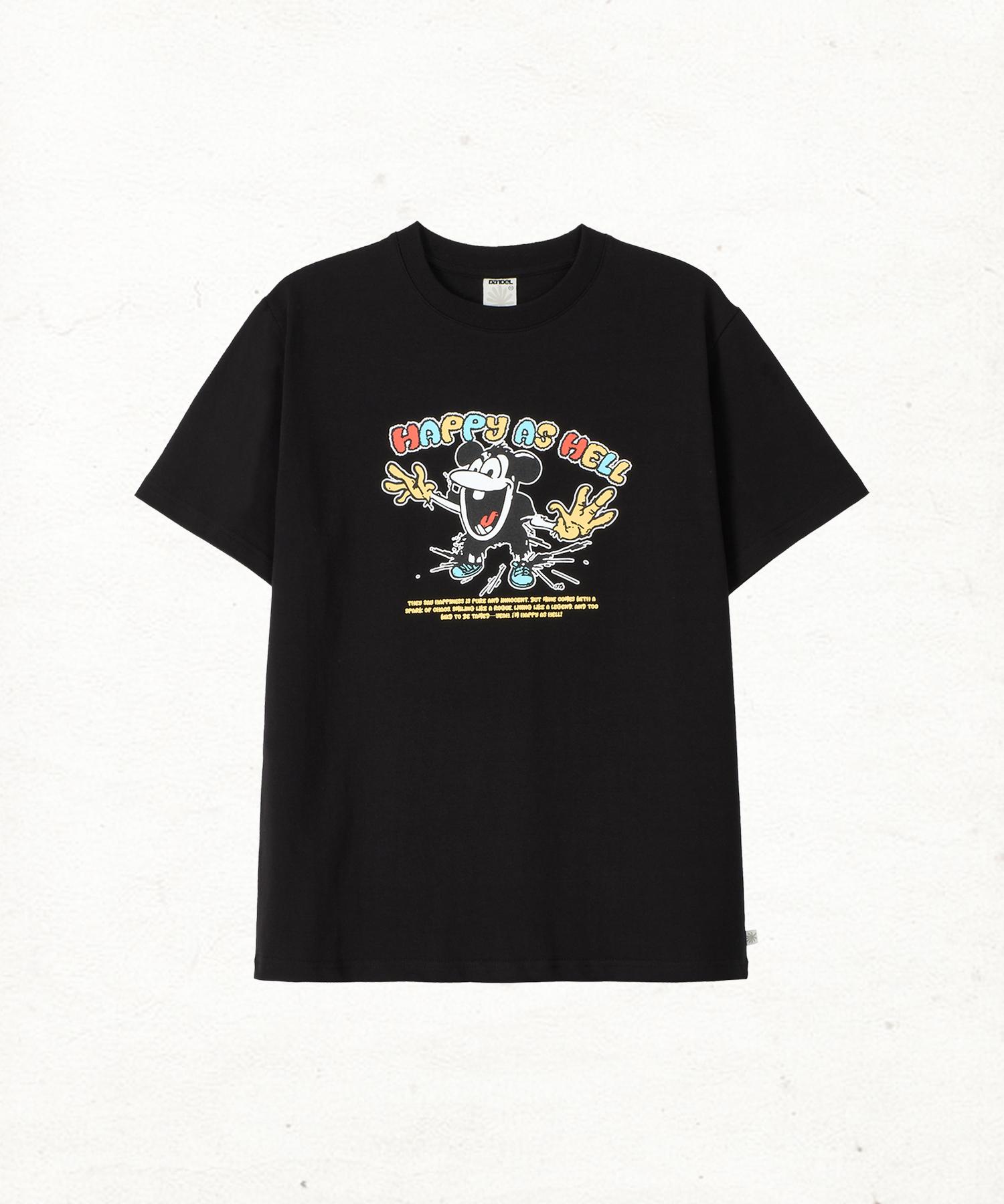 Dandel Dd Happy As Hell Tee (Black) 2