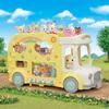 EPOCH Sylvanian Families Playground Bus Toy S-70 ST Mark Certified for Ages 3 and Up Dollhouse Accessory
