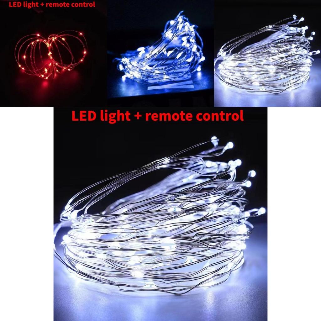 USB Kupfer Lichterkette mit Fernbedienung und IP55 Schutz für Weihnachtsdekoration