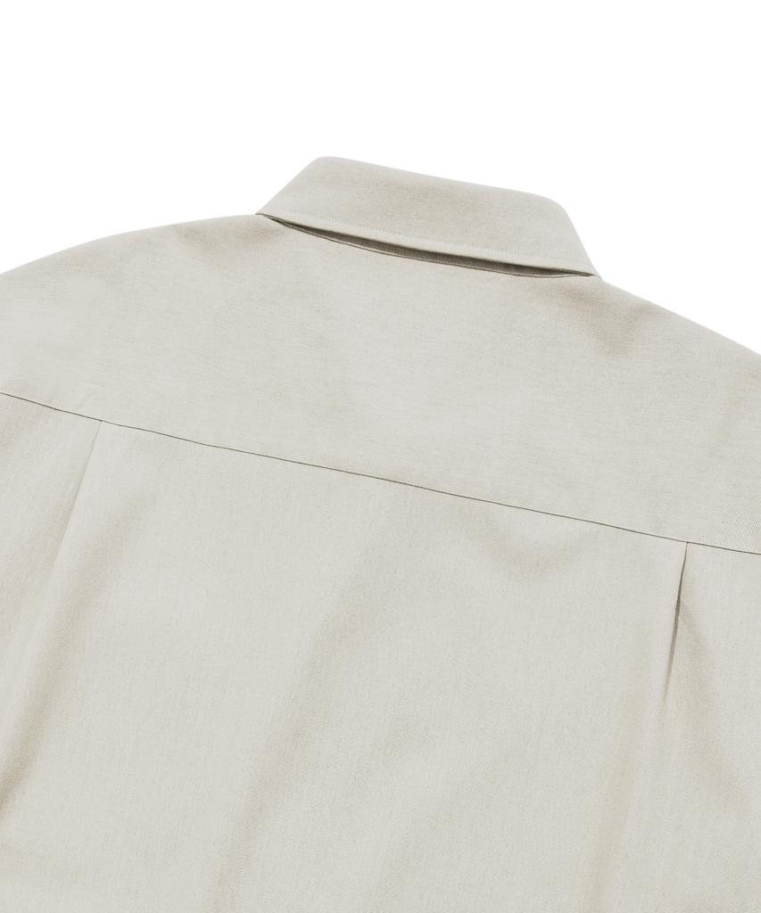 SAINTPAIN Sp City Boy Linen Pocket Oversized Shirt - Beige