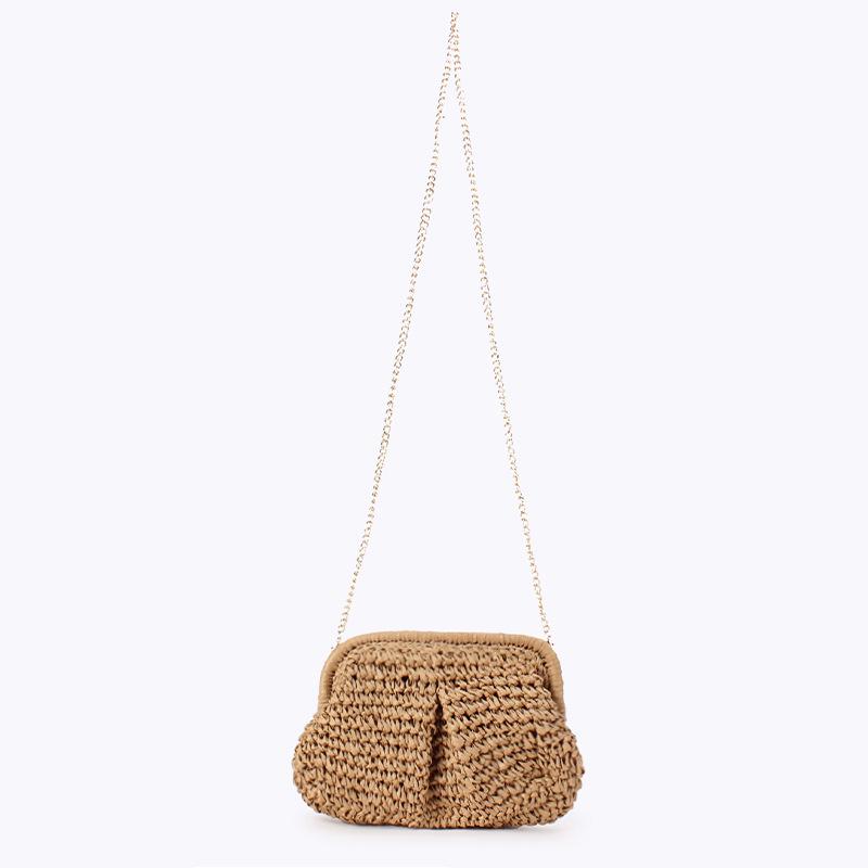 2024 Sommer Damen Vielseitige Stroh Gewebte Handtasche - Lässige Strandurlaub Schulter Crossbody Tasche