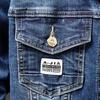 2026 Trendy Men's Loose Denim Jacket - Versatile Workwear for Spring and Autumn, Plus Size Available