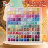 Pearlescent Solid Watercolor Paint Set Pigment Solid Paint Portable Art Kit Color Watercolor Painting Artists School Supplies
