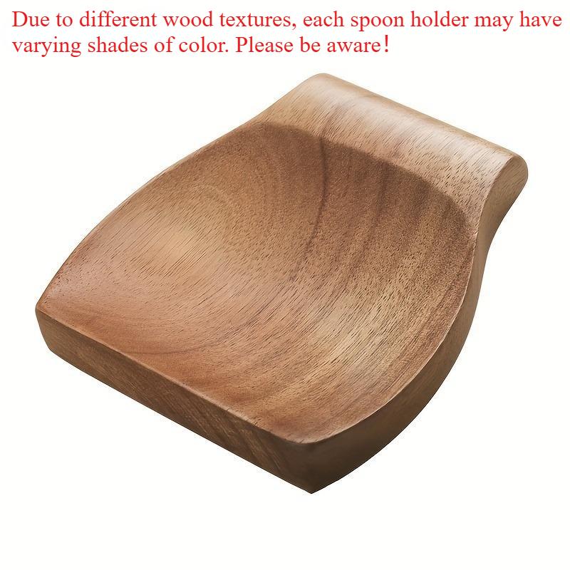 1Pc Wooden Holder Spoon Utensil Kitchen Wooden Spoon Holder Cooking Spatula Utensil Holder