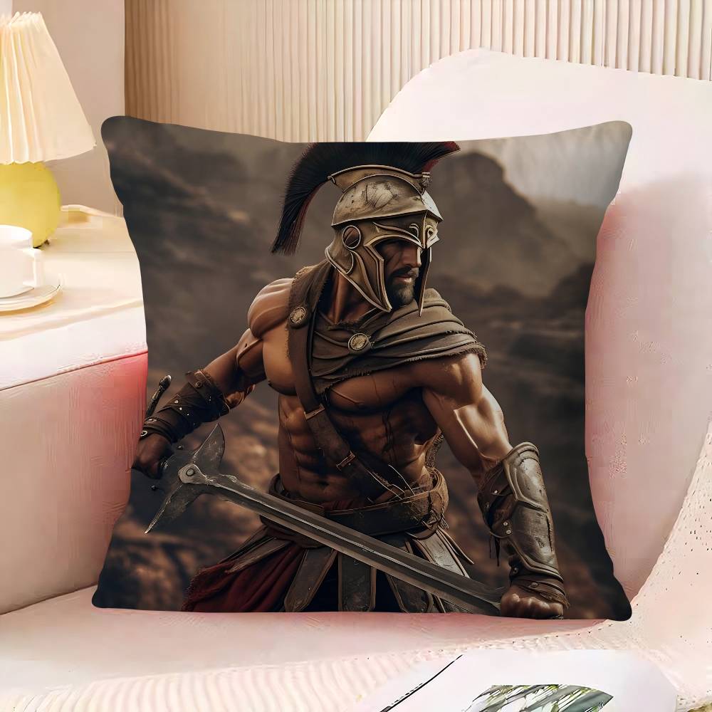 G-Gladiator Personalized Pillow Dust Cover Bedroom Kids Party Decoration Pillowcase Birthday Children Gift