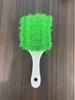 Car Tire & Wheel Cleaning Brush - Soft Bristle PVC Brush for Dust, Wheel Hubs, & Foot Pads