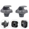 2Pcs Sun Visor Hanger Clip Holder 88217S01A01ZA For Honda For Civic Gray Sunvisor Retainer Clip Car Accessories