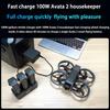 Fast Speed 100W Wall Charger 3 USB C 1 USB A Ports Multi Device Charging Intelligent Temperature Control