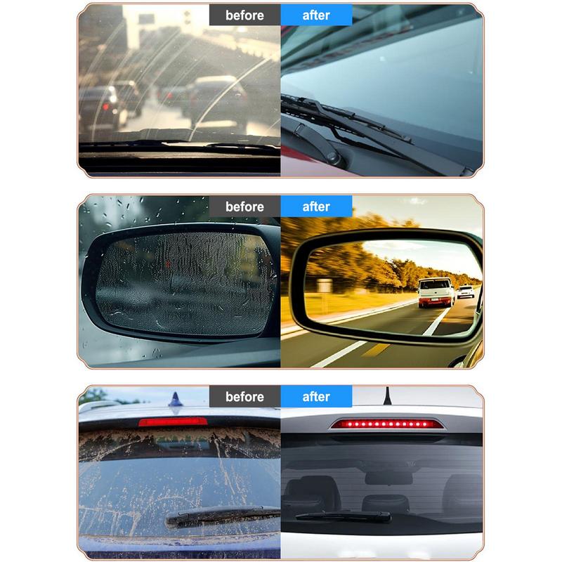 Car Glass Oil Film Cleaner 500ml Car Windshield Water Stains Spray Car Windshield Water Stains Spray Front Windshield Stain