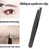 4Pcs/Set Slanted Tip Eyebrow Tweezers Set Ingrown Hair Removal  Facial Hair Removal