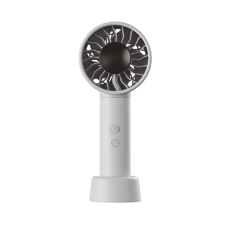 

Portable Handheld Oscillating Fan with Digital Display, USB Charging & Long Battery Life 213.3 x 87.5 x 54.4 mm серый