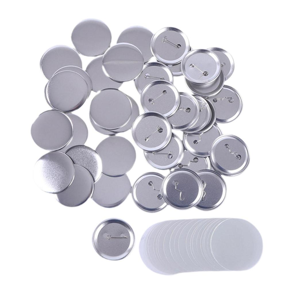 100 Pieces Accessories for Making Badges, Parts for Button Makers, Gift Ideas