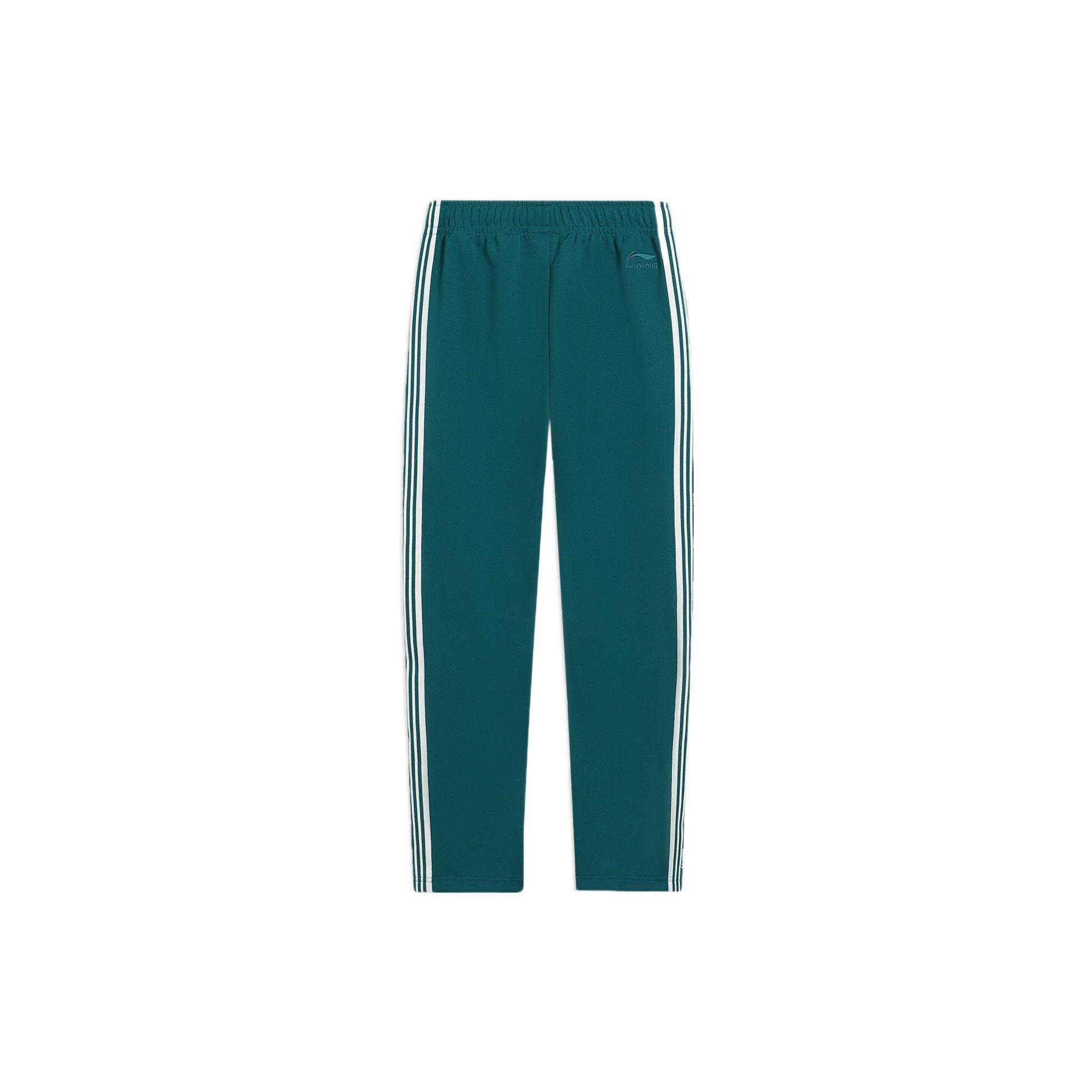 Li-Ning Logo Side Striped Pants Green Teal Men s AKLS869-4 XXXL