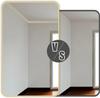 1pc Self-adhesive Soft Line Ceiling Strip Self Adhesive DIY Molding Edge Decorative Strip Kitchen Bathroom Window