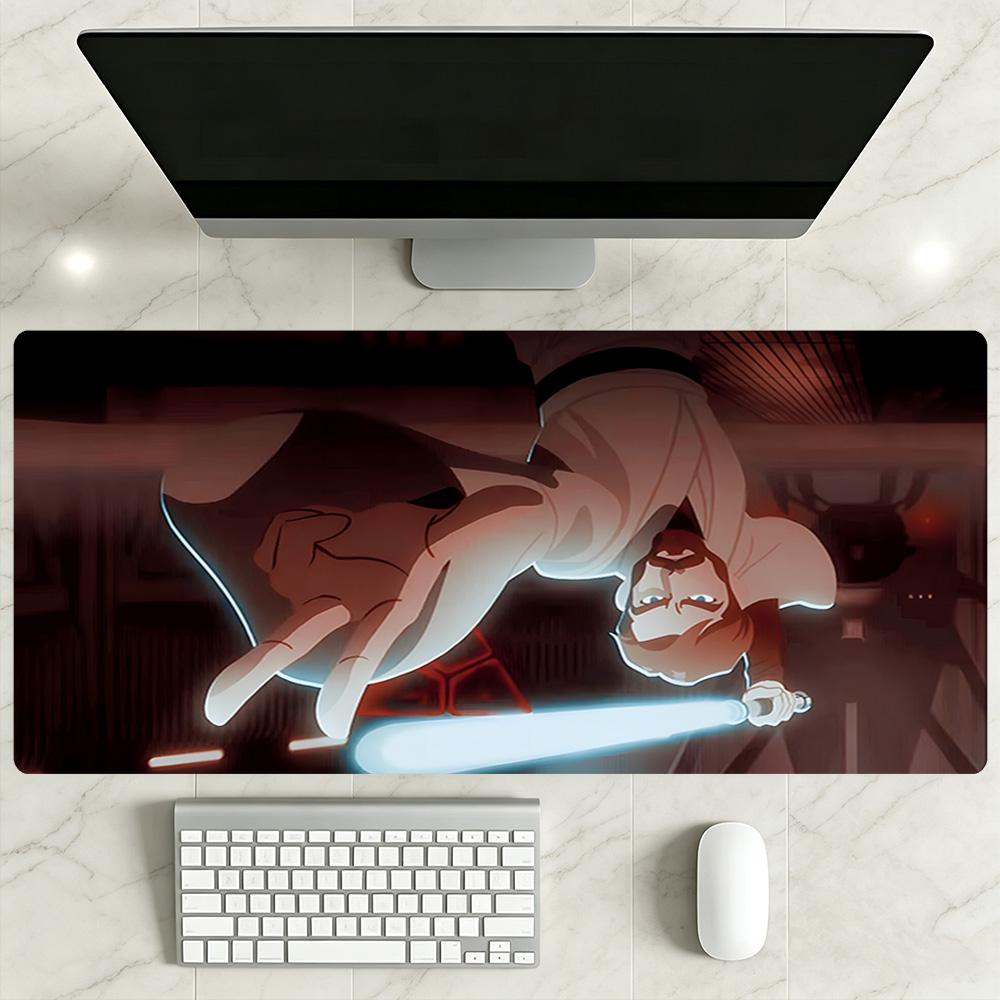 Star Wars Gaming Mouse Pad Desk Mouse Pad Office Mouse Mats Non-Slip Rubber Base Office Desk Accessory