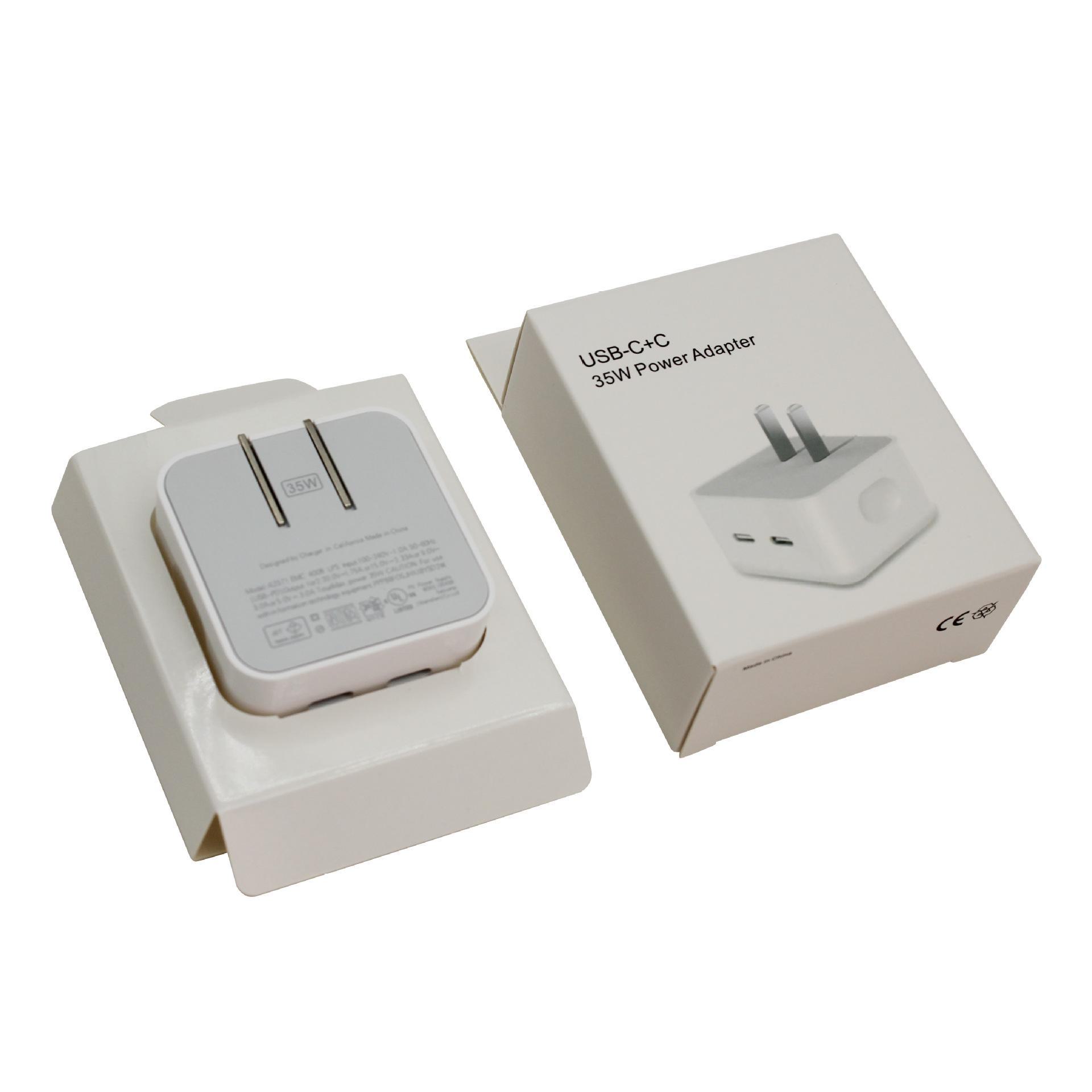 

QC4.0 Многопортовый USB-разъем для интеллектуального зарядного устройства - быстрая зарядка мобильного зарядного устройства 35W dual C port