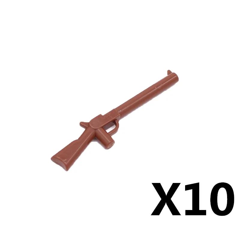 Medieval Knight MOC Building Block Helmet Mask Soldier Weapon Short Trident Shoulder Armour Vest Gun Hoe Axe Sword Toy Gift K049