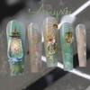 1 Stück Blume Schmetterling Lotus Koi Hirsch 3D Form Nagelkunst Dekorationen Nagelkunst Silikon Schnitzform DIY Design Silikon Nagelform