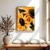 Poster Yellow Flowers Sunflowers