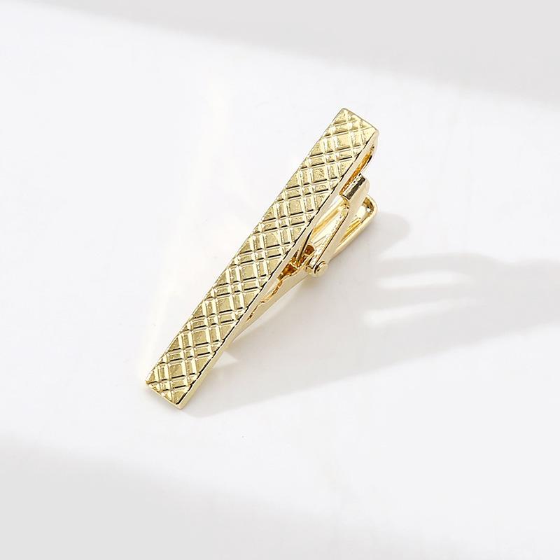 4CM Tie Clips for Men Tie Kit Pin Firm Men's Tie Clip LD08
