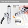 Grease Gun Coupler 10000 PSI NPTI/8 High Pressure Grease Nozzle Oil Pump Car Syringe Lubricant Tip Repair Accessories Lubricant