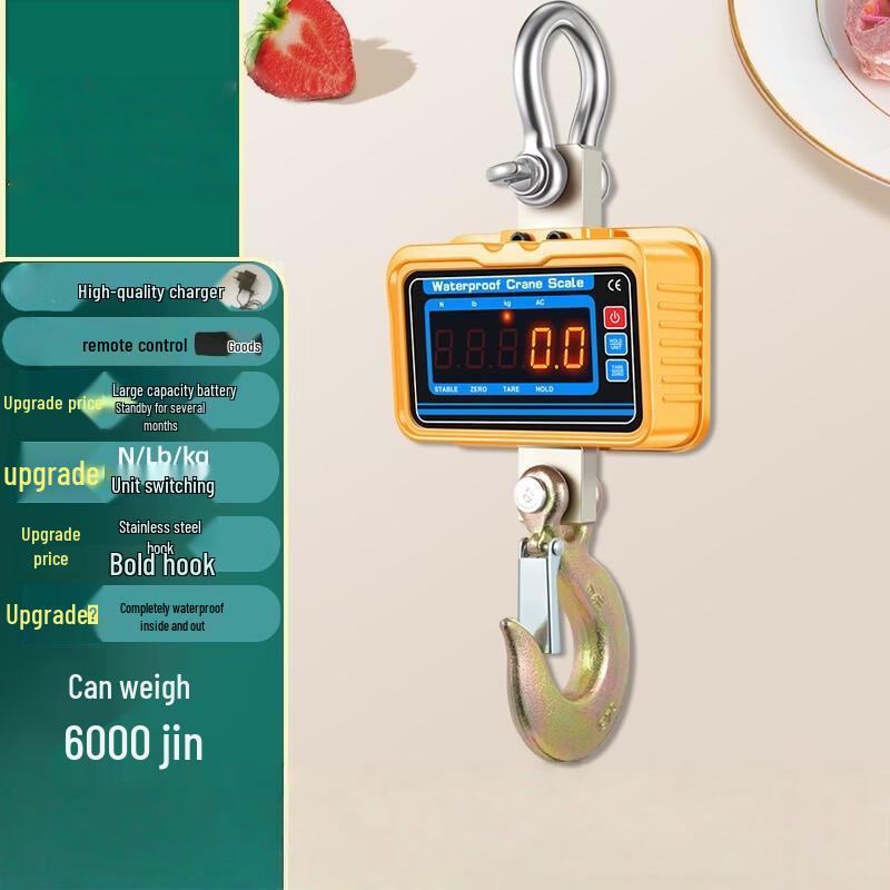 YEANTEEN Waterproof Electronic Hanging Scale