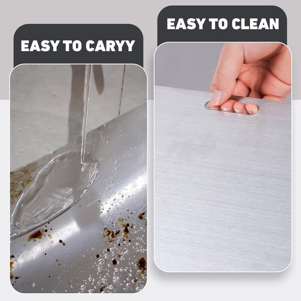 Food-Grade Cutting Board Stainless Steel Baking Board Easy To Clean Chopping Boards Kitchenware