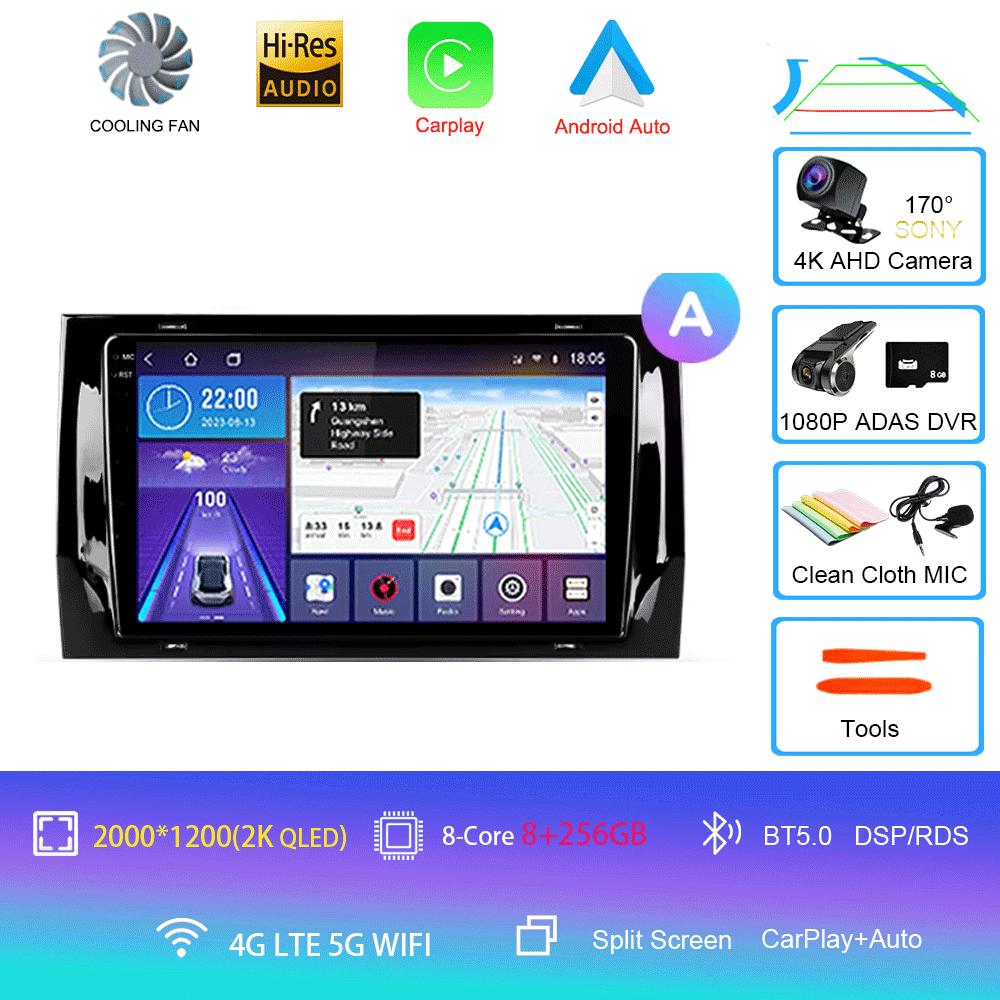 Android 14 Car Radio For Skoda Kodiaq 2016 - 2021 Karoq NU7 2017 - 2021 Multimedia Video Player Navigation stereo GPS Andro