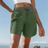 Women's Summer Loose Casual Color Sports Shorts High Waisted Running Shorts With Pockets