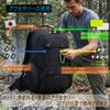 Military Backpack 35 Tactical Outdoor Camping Rucksack with Rain Cover Black [R.SASR] Liter, Bag, Hiking, (A 35L)