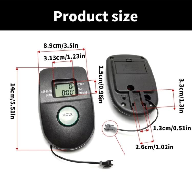 Instantaneous Speed Measurement Total Distance Trackers Display Dashboards for Homes Gym Outdoor Activity