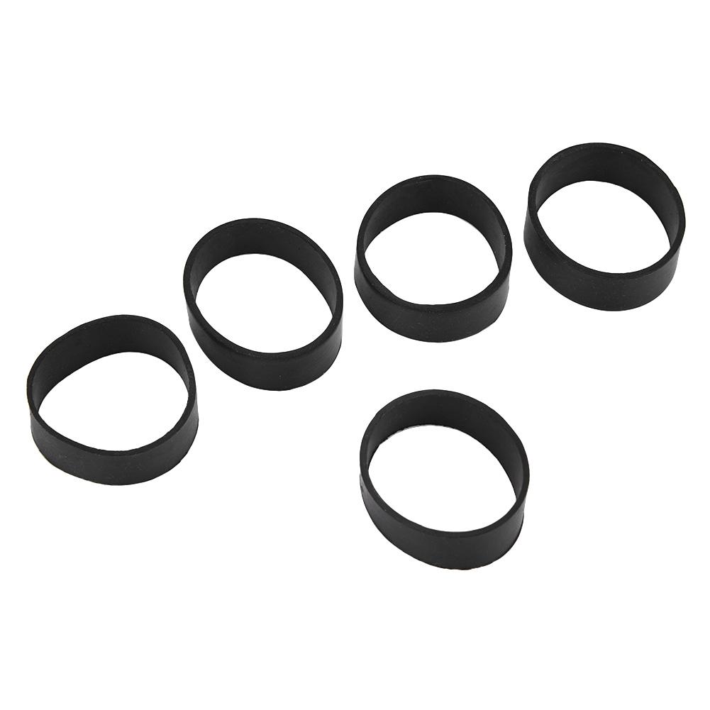 KEEP DIVING 5 Stück Gummi-Befestigungsband für 5 cm Gurtband, Gewichtsgürtel, Tauchzubehör