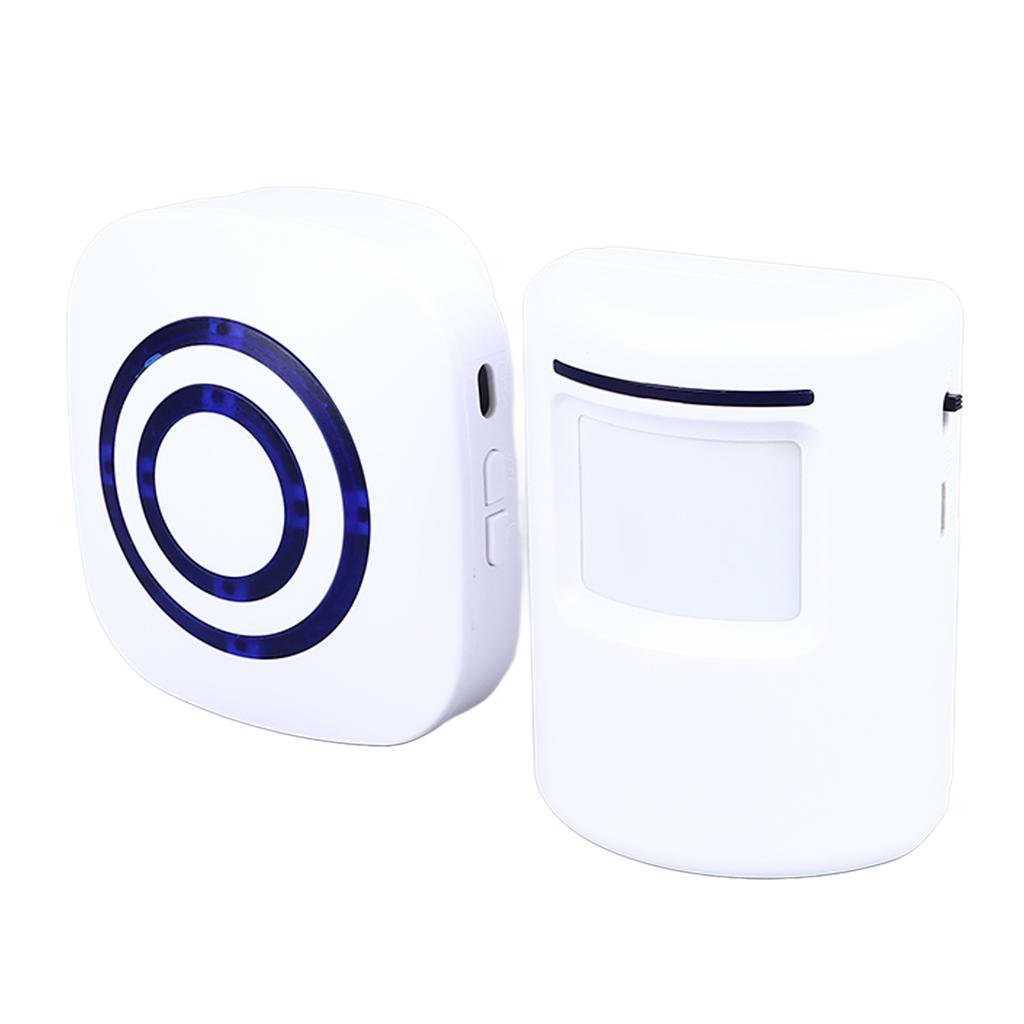 Infrared Sensor Doorbell Sensitive Wireless Store Entry Doorbell Alarm with 1 Receiver