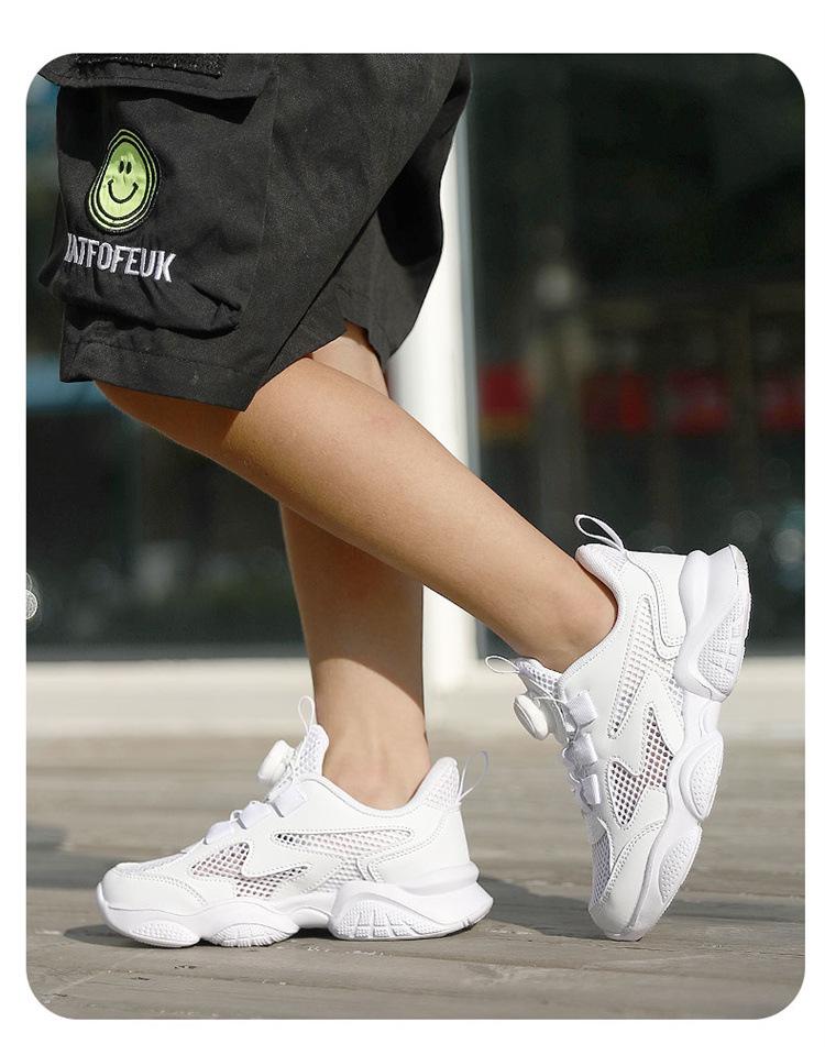 Lightweight Children's Non-Slip Mesh Running Shoes for Spring and Autumn