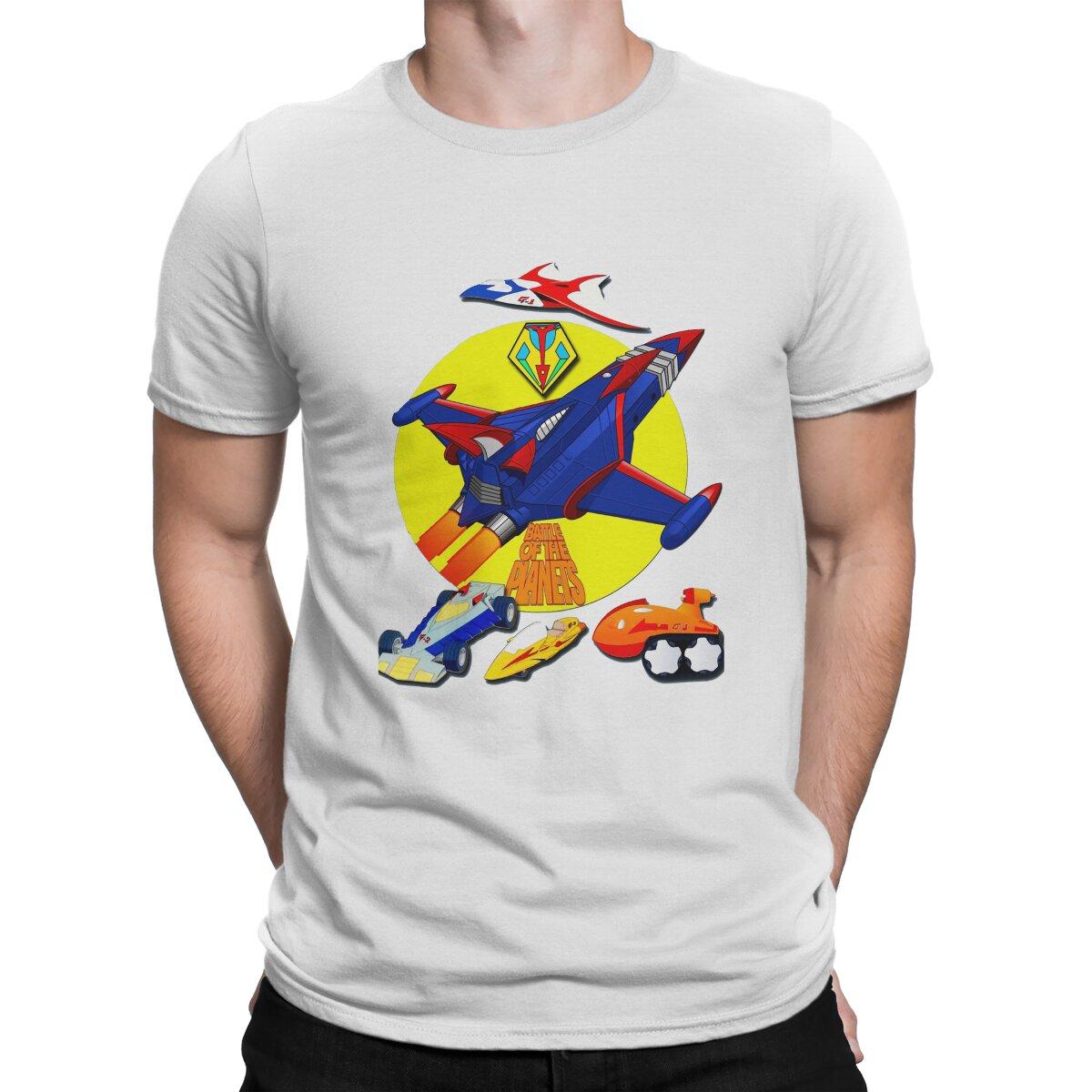 

Kagaku NinjaTai Gatchaman Vehicle Logo T Shirt Punk Men Tees Summer Clothing Harajuku ONeck TShirt S