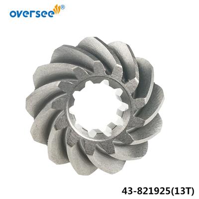 43-821925 Pinion For Mercury Outboard Motor Parts 8, 9.9, 10, 13.5, 15 HP 43-821925 Outside 13T; Inside 10T; 821925