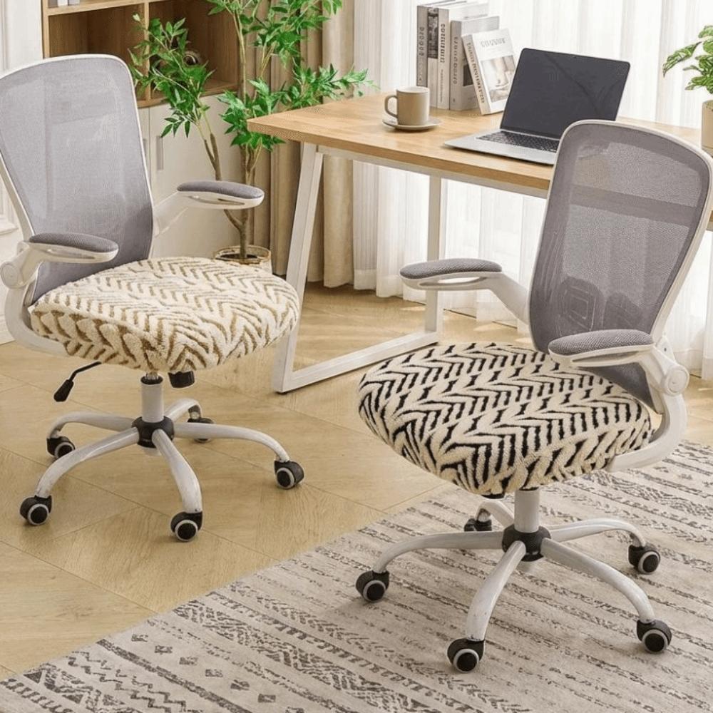 Thickened Jacquard Computer Chair Seat Removable Chair Seat Protector  Wedding Party