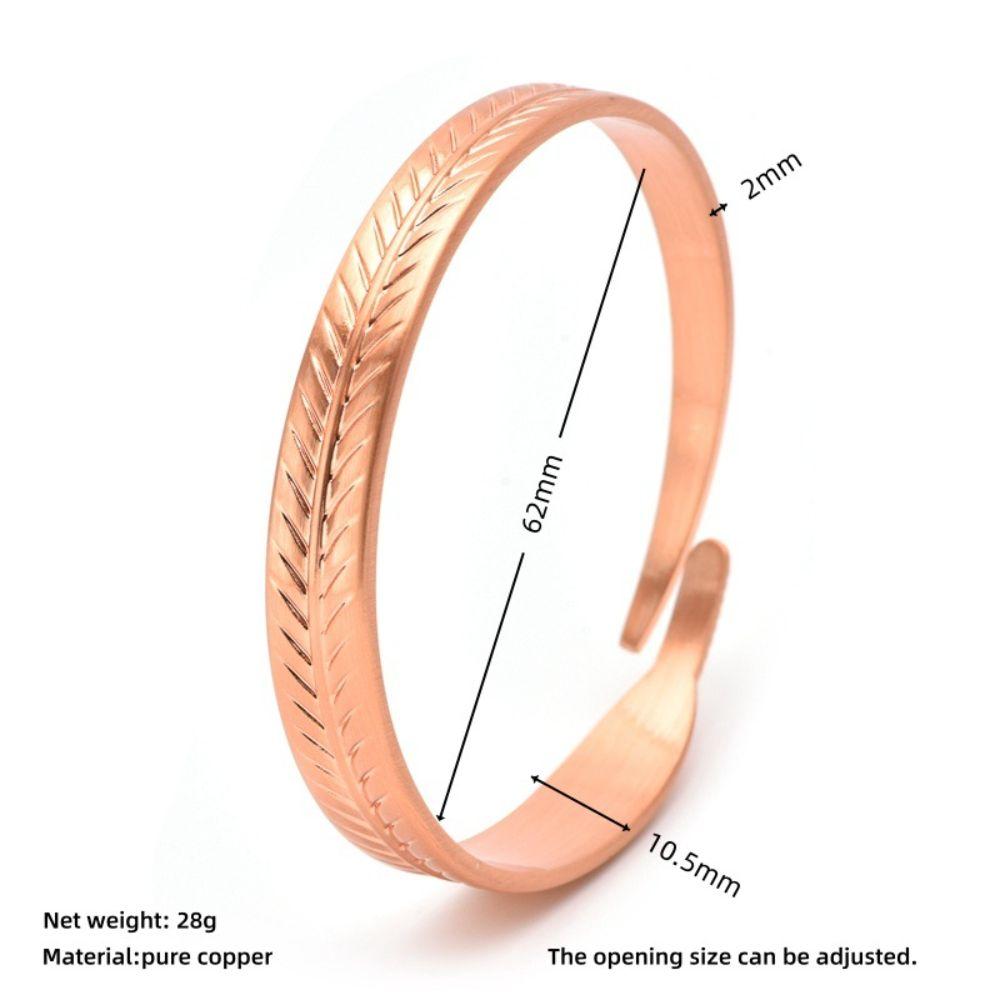 Adjustable Copper Bracelet Pure Copper Bangle Jewelry Stylish Copper Bangle Daily Wear