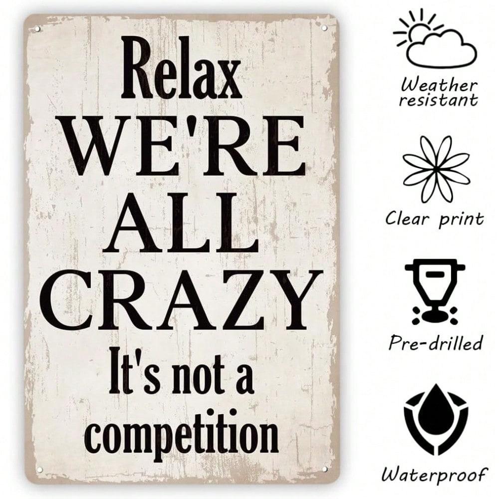 Vintage Funny Metal Tin Sign Home Bar Wall Decor 8x12 Inch