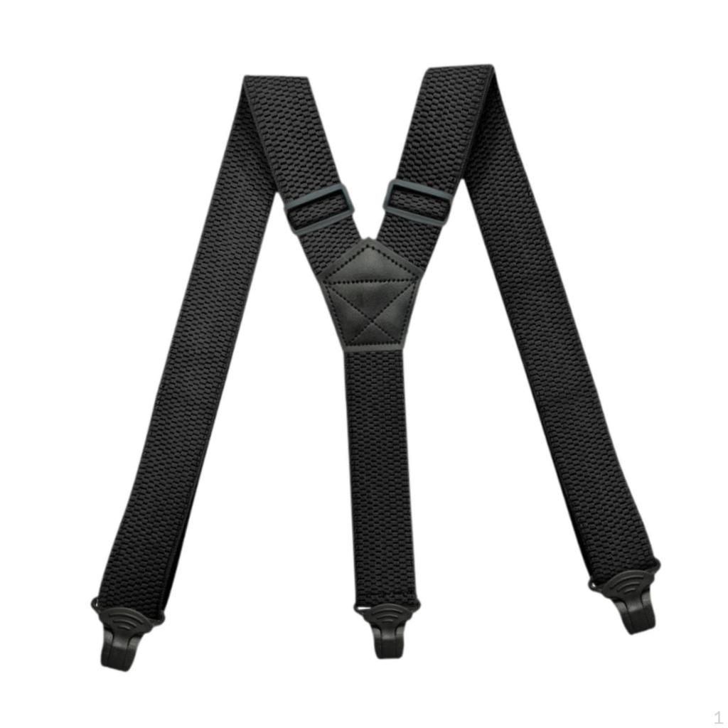 Hidden Suspenders for Belt Loops under Clothes 3 Clips Suspender