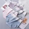 Plus Größe M-5XL 4Pcs Hohe Taille Baumwolle Höschen Frauen Body Shaper Unterwäsche Weiche Druck Mädchen Briefs Sexy Weibliche dessous