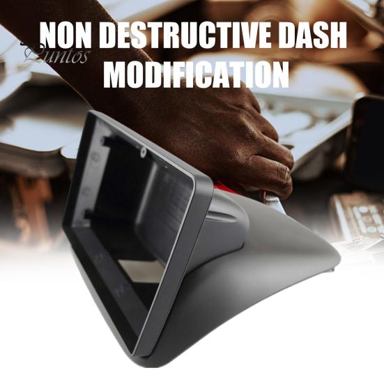Non Destructive Dash Modification 9 Inch Car Radio Kit for Toyota Corolla 1995-1999 RHD, Navigation Stable Stereo Fixing Bracket Panel Frame