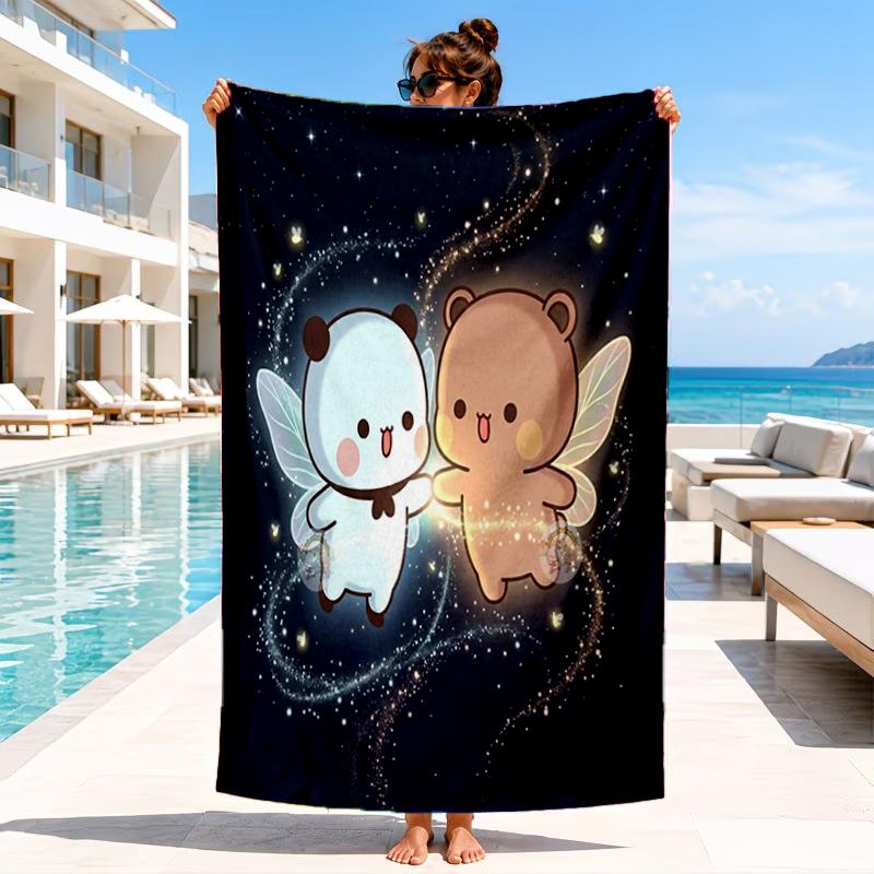 Bobo Dudu Dreams Moon Night Beach Towel, Microfiber Beach Towel, Perfect For Pool, Beach, Travel, Home Decor Beach Party Fan gifts