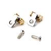 2 Pcs Guitars Roller String Trees Durable Standard Guitar String Guide Retainer with Screws Electric Guitar Accessories