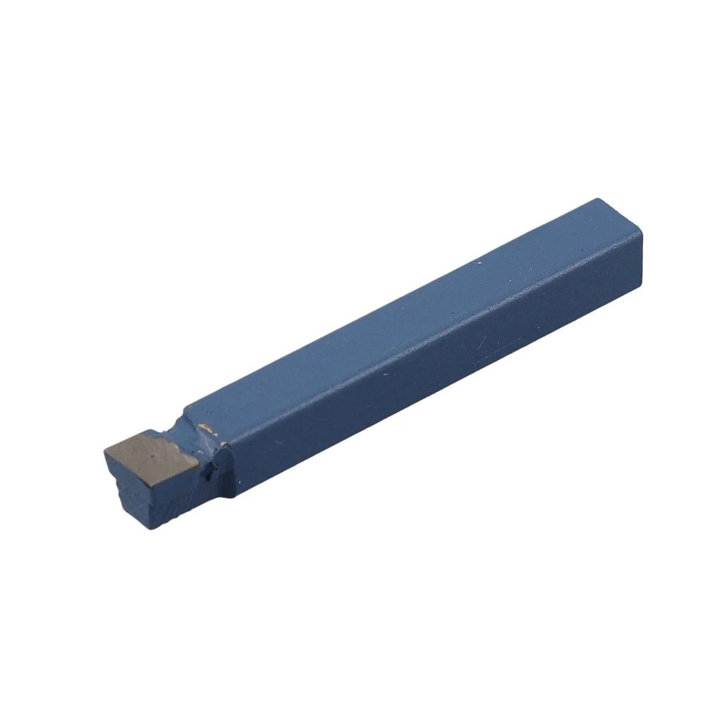 Kit de Herramientas de Torneado de Cama de Carburo 10 Piezas Alta Dureza Azul Incisión Limpia y Hermosa Resistente al Desgaste Velocidad de Procesamiento Rápida